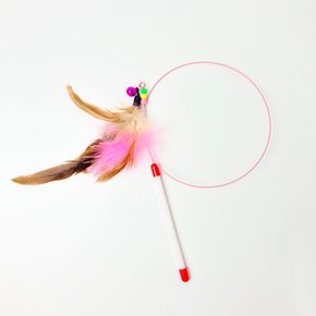 고양이 와이어 낚시대 장난감