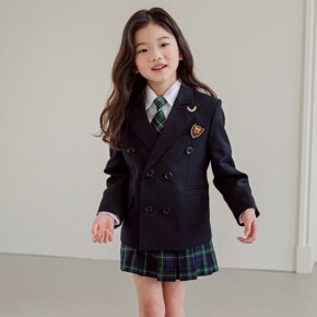 셀레나 여아 정장 (자켓+치마) (5-13호) 교복 춘추복 스쿨 입학 졸업 어린이 유아 키즈 아이돌