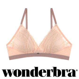 WONDERBRA 와이어리스 브라렛 핑크베이지1종 WBWBR9G42T