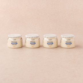 상하목장 유기농 그릭요거트 플레인 80g*4