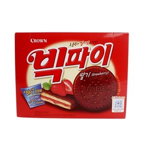 크라운 빅파이딸기 216g x2 초대박