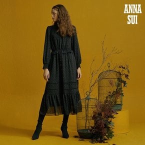 14.[최초가 129000원]   ANNA SUI 메탈릭 쉬폰 원피스 1종