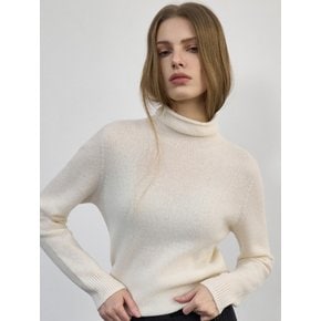 울 100% 클래식 터틀넥 아이보리 OU1844