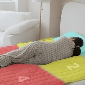 보국 탄소 전기매트 카본매트 전기요 전기장판 2인용 더블 상하 분리난방