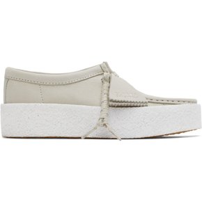 오프 화이트 왈라비 컵 더비 슈즈 26158152 White Nubuck