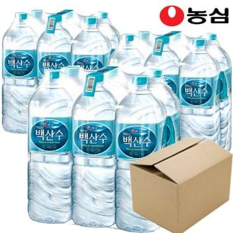 농심 백산수 2L 18개 /생수/먹는샘물/대용량