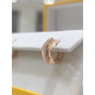 로제도르 [파주점] [데이샤인P] 원터치 큐빅 귀걸이 PG 14k 250100458