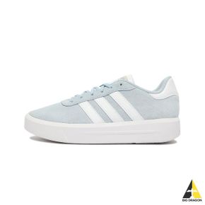 adidas 아디다스 코트 플랫폼 스웨이드 - IG8612-WONBLUFTWWHTFTWWHT