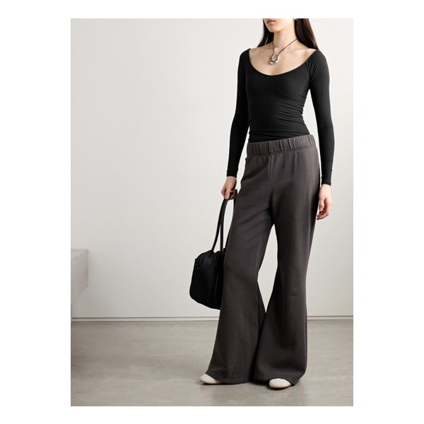 스킴스 소프트 라운지 오프숄더 탑 오닉스 블랙 1647597360185159