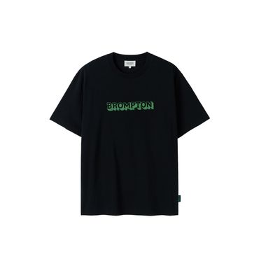 브롬톤 [브롬톤런던][P252UTS450]브롬톤 로고 반팔 티셔츠 BROMPTON LOGO SHORT SLEEVE - BLACK