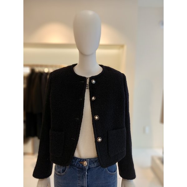 [여주점] 씨씨콜렉트 부클트위드자켓 E243msf106