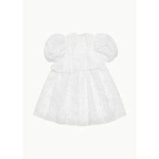 세실리에반센 24PS CECILIE BAHNSEN ULTIMA DRESS IN WHITE