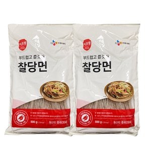 CJ프레시웨이 [이츠웰]찰당면 500g 2개