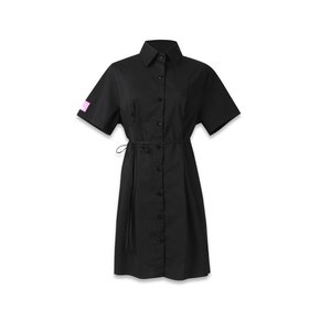 tension shirt dress black