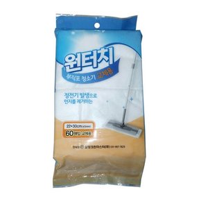 제이오마켓 삼점 원터치 부직포 청소기 교체용 리필/밀대 걸레 사무실 학교 실내청소