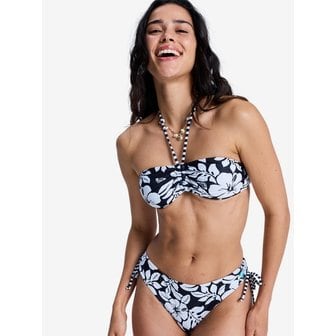록시 SUMMER SURF BANDEAU 트로피칼 비키니 상의 (RG21BE017XKK)