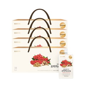 [천호앤케어]오미자 프리미엄(100ml x 30포) x 4Box