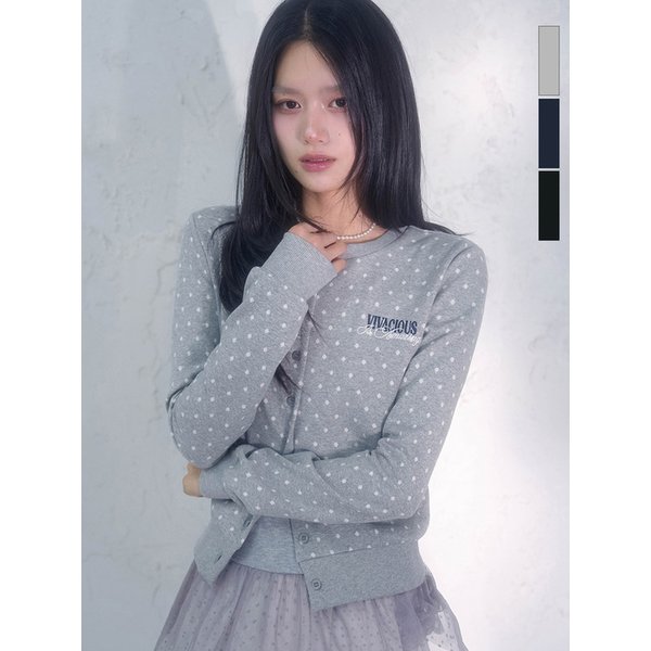 슈슈 도트 가디건_3Colors