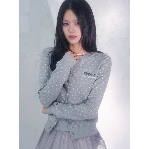 슈슈 도트 가디건_3Colors