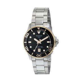 미국 티쏘 시계 남성 Tissot 남녀공용 Seastar 1000 36mm 316L 스테인리스 스틸 case with Yello