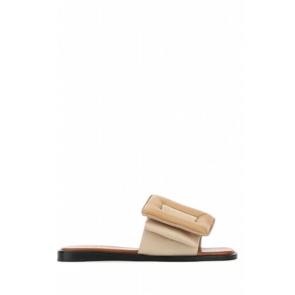 보위 여성 슬리퍼 PUFFYSANDAL IVORYBEACHPECAN Multicoloured /2