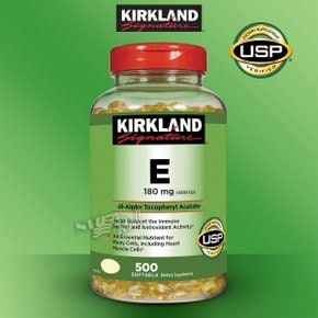 비타민 E 180mg 500정 KIRKLAND VITAMIN E