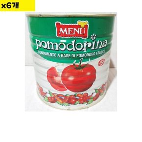 식자재 포도도리나토마토소스 메누 2.55Kg x6개 (WDA7A4E)