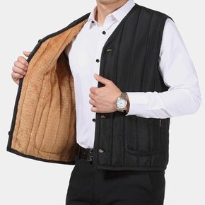 겨울 남자 보온 방한 털 조끼 베스트 (10494682)