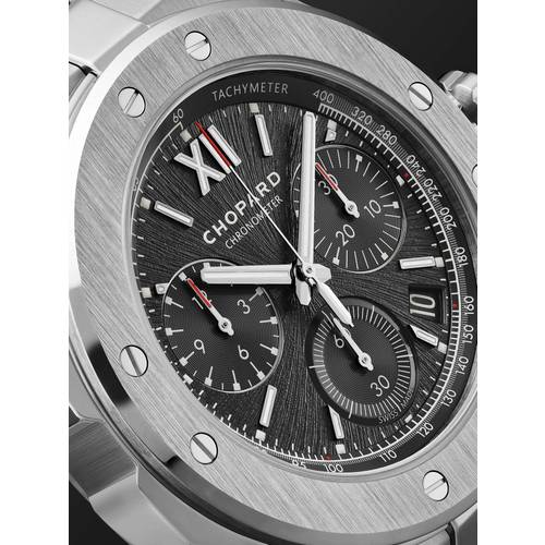 [해외배송] ALPINE 이글 XL CHRONO 오토매틱 44MM LUCENT 스틸 시계 REF 노 2986093 B0080104959