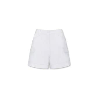 왁 Women Multi Pocket Shorts_WWPNM24226WHX