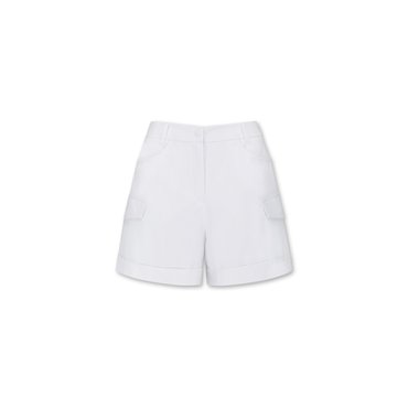 왁 Women Multi Pocket Shorts_WWPNM24226WHX