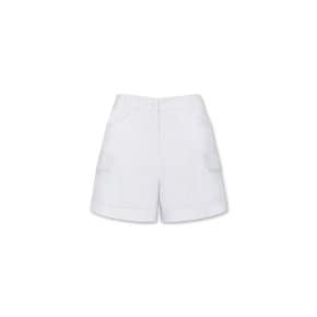 Women Multi Pocket Shorts_WWPNM24226WHX