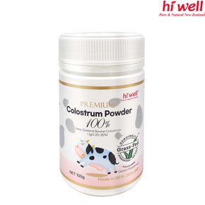 (4통)하이웰 초유 파우더 100g 뉴질랜드 어린이 영양제 Hiwell Premium Colostrum Powder