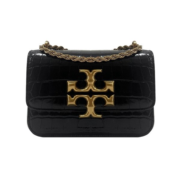 [토리버치] 엘리노어 엠보스 스몰 컨버터블 숄더백/블랙/77044 890