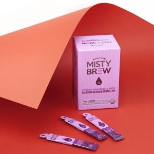 미스티브루 에티오피아 예가체프 커피액상스틱 (25ml x 30개입) 더치커피원액 콜드브루 선물용