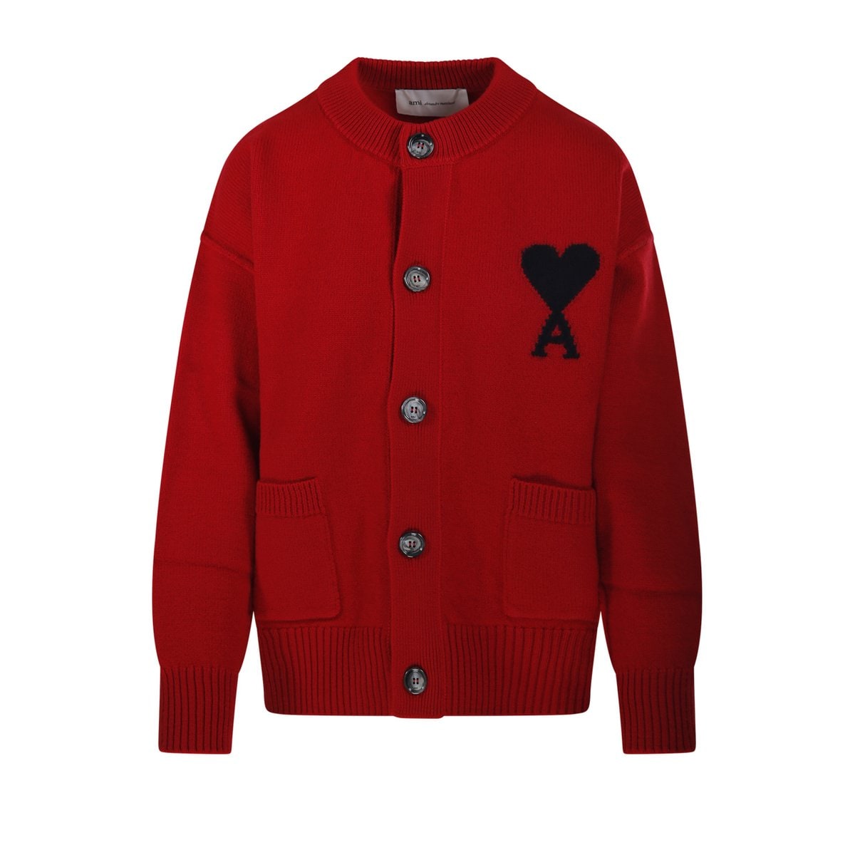 확대된 대표 아미 파리스 여성 가디건 FW26 UKC368 018