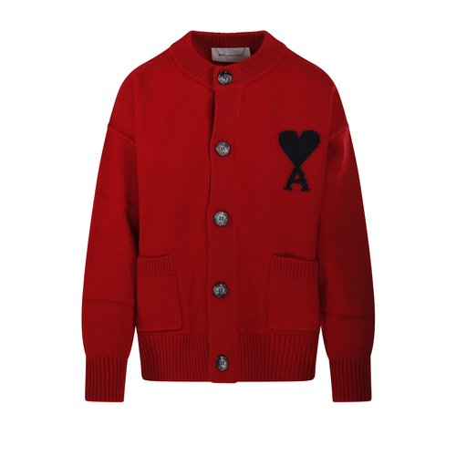 아미 파리스 여성 가디건 FW26 UKC368 018