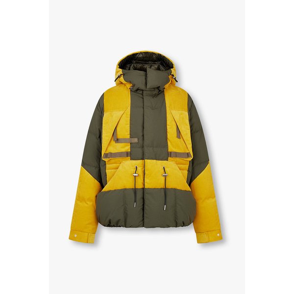 남성 코듀로이 믹스 푸퍼 자켓(카키) 6425301143000