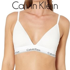 Calvin Klein Underwear 캘빈클라인 MODERN COTTON 트라이앵글 브라렛 QF5650 화이트