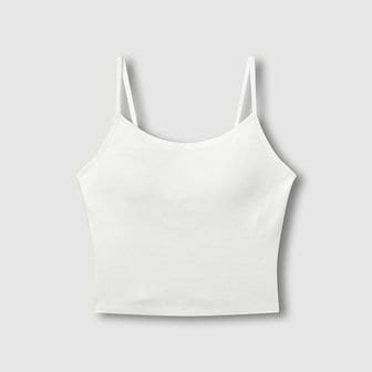 JAJU 여 코튼 립 롱 크롭브라 J406901002001