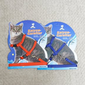 강아지 고양이 가슴줄 하네스  산책용품 색상랜덤