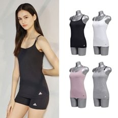 아디다스 여성 에어로레디 볼륨 소프트핏 브라탑 끈형 1종 택일