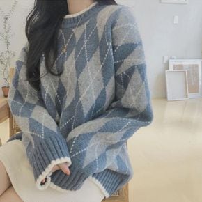 entwickelte 데일리 아가일 라운드 다이아 니트