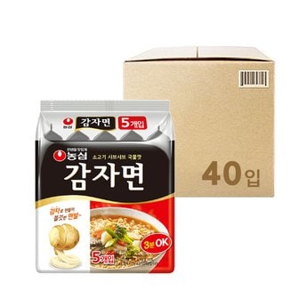 글로벌푸드 [농심]감자면 (117g x 40개) (멀티팩)