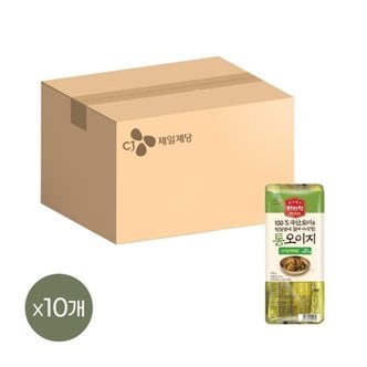 CJ제일제당 하선정 통오이지 300g x10개