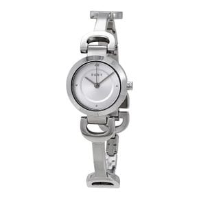 5048154 DKNY City Silver Dial Stainless Steel Bangle Ladies Watch