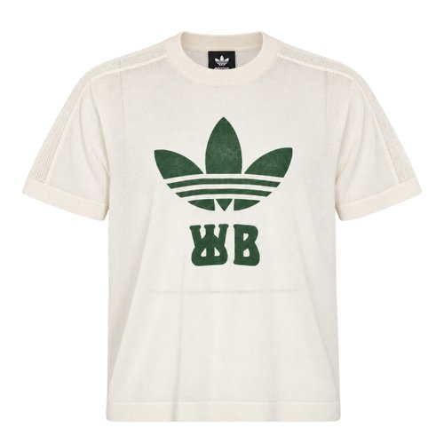 웨일즈보너 남성 티셔츠 화이트 HY5017CHALK FW26
