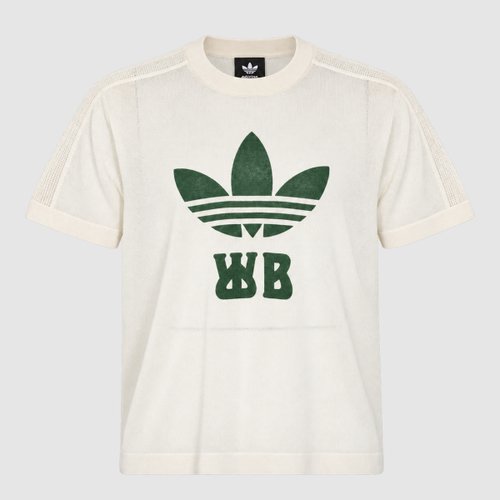 웨일즈보너 남성 티셔츠 화이트 HY5017CHALK FW26