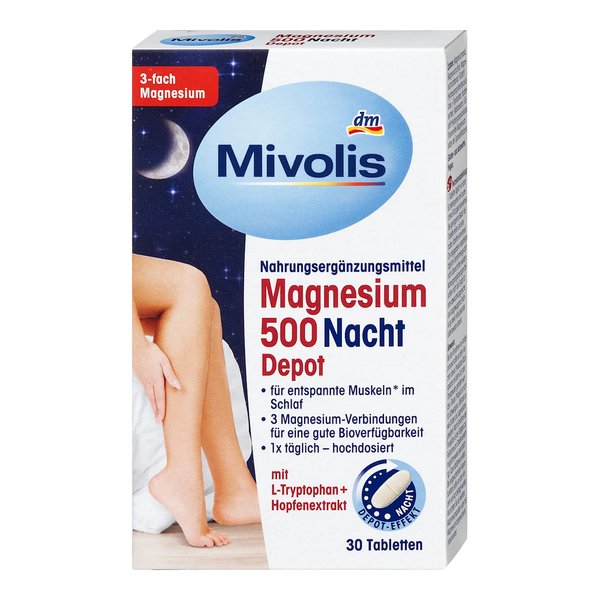 DM 미볼리스 마그네슘 500 나이트 30정