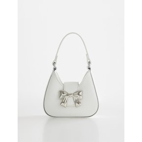 RIBBON MINI BAG _ WHITE